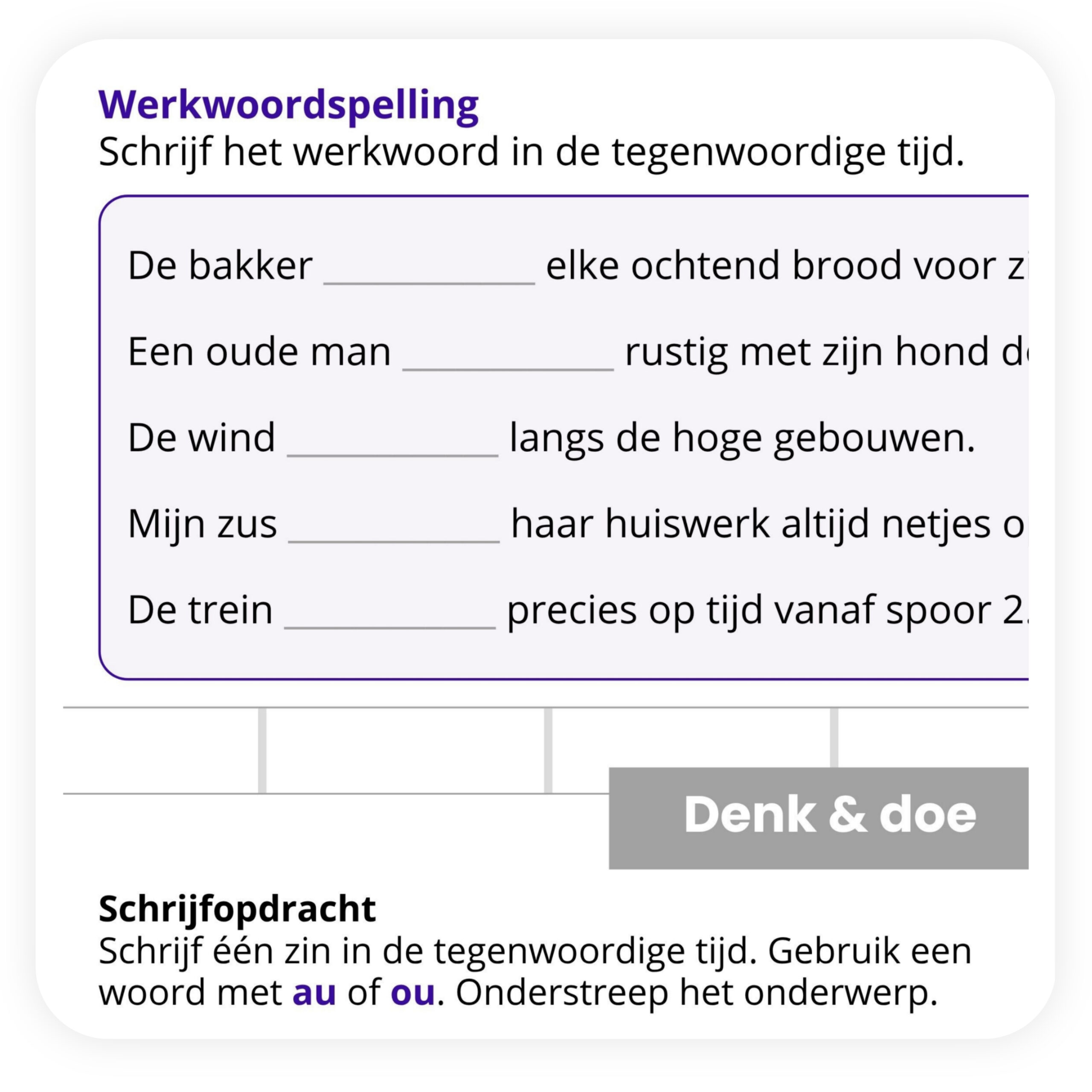 Dagstarter groep 6